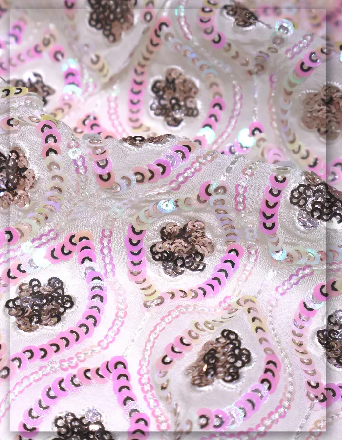 Luxury Sequins Fabric for Dress