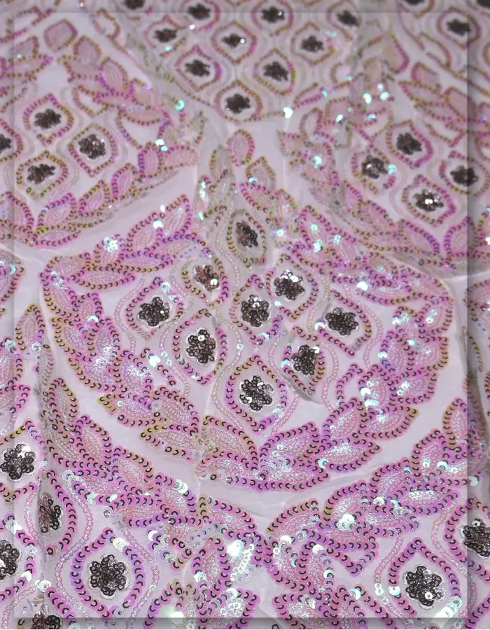 Luxury Sequins Fabric for Modern Dress in MiddleEast
