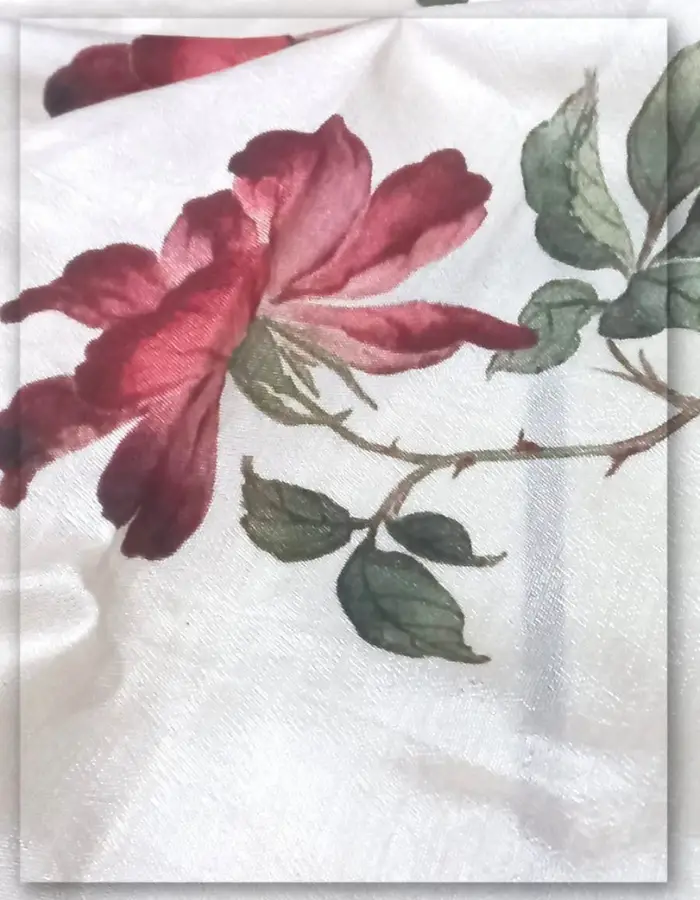Silk Printed Fabric – Printed Raw Silk Fabric Surat