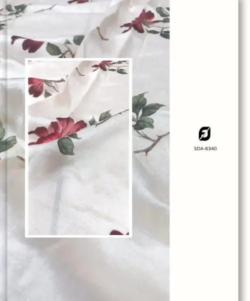 Silk Printed Fabric – Printed Raw Silk Fabric