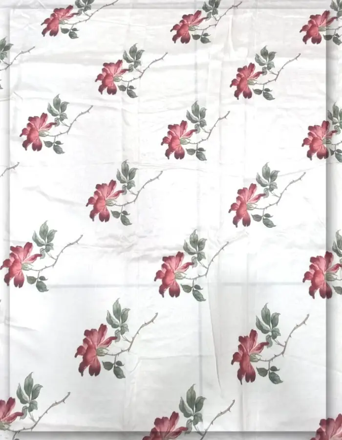 Silk Printed Fabric – Printed Raw Silk Fabric Surat India