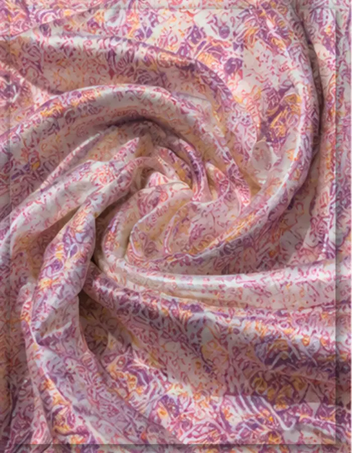 Gaji Silk Printed Fabric in India